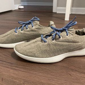 Allbirds Wool Runners Men's Size 12 -- Gray/Tan